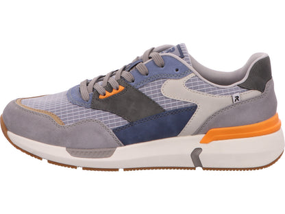Rieker Herren Sneaker  in grau-bunt-kombiniert