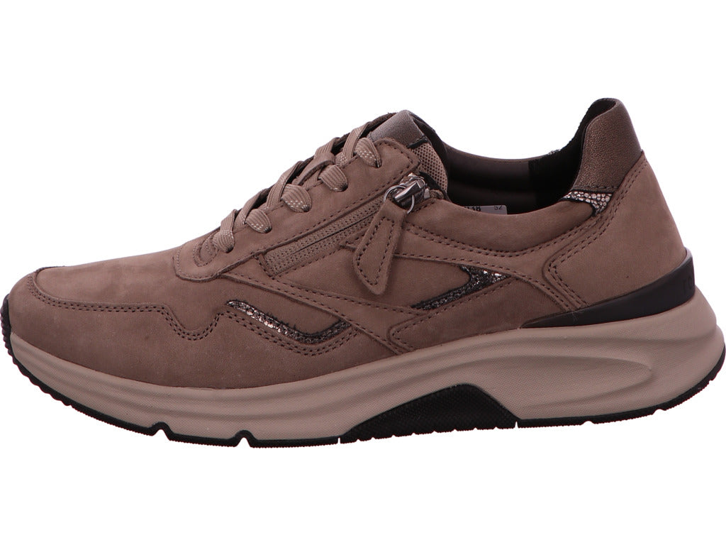 Gabor Comfort Damen Sneaker  in beige-kombiniert