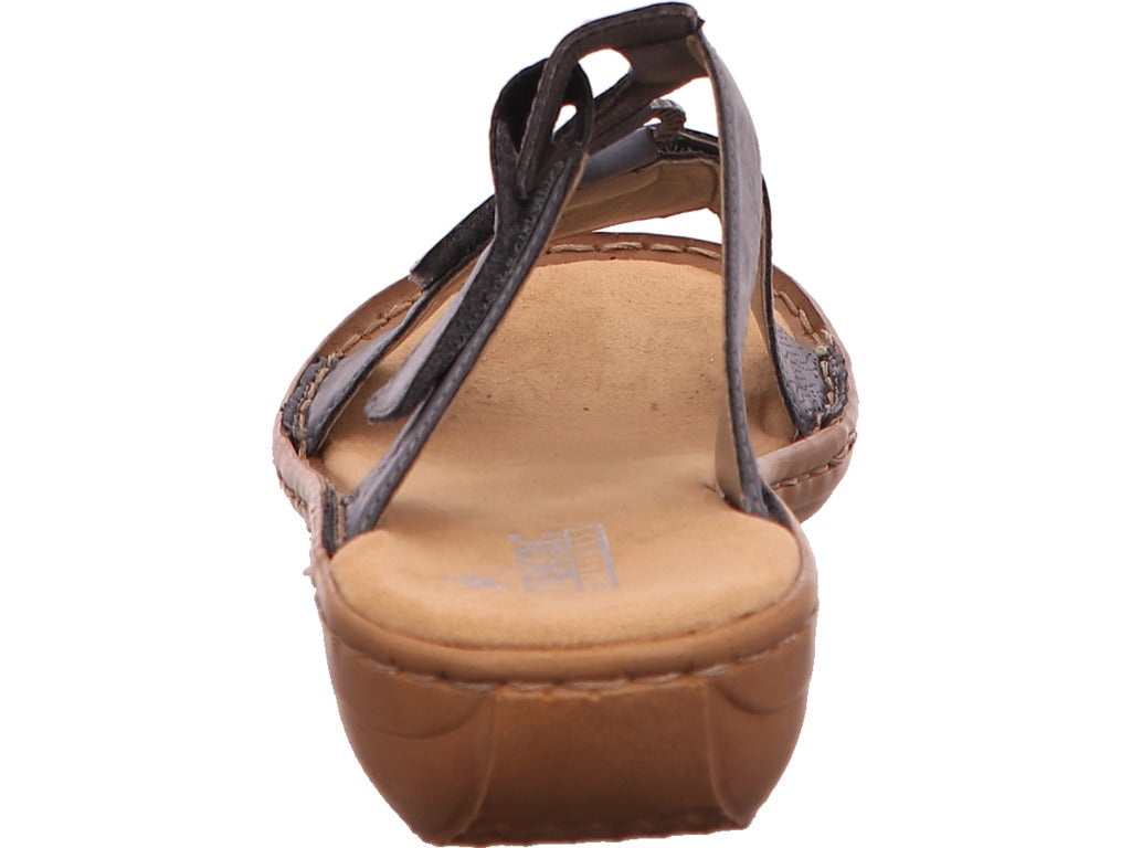 Rieker Damen Pantolette  in blau