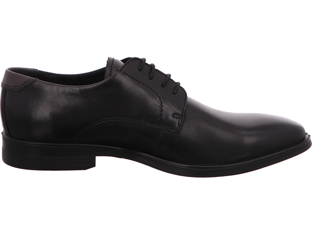 Ecco Herren Schnürschuh Melbourne Tie in schwarz