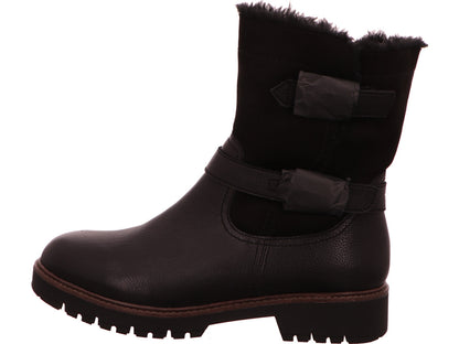 Tamaris Damen Stiefel  in schwarz