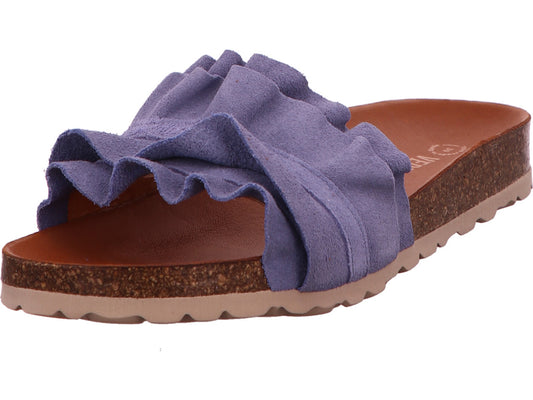 Fun Verbenas Damen Pantolette  in hellblau