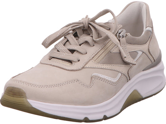 Gabor Comfort damessneakers in beige combinatie