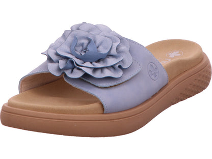 Rieker Damen Pantolette  in hellblau