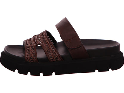 Tamaris Damen Pantolette  in dunkelbraun