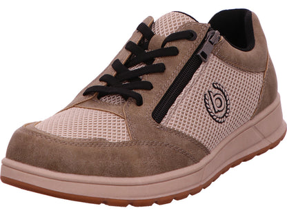 Bugatti Herren Sneaker  in beige-bunt-kombiniert