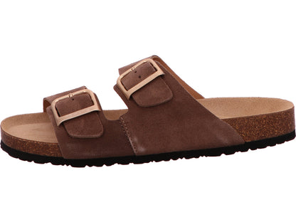 Tamaris Damen Pantolette  in dunkelbraun