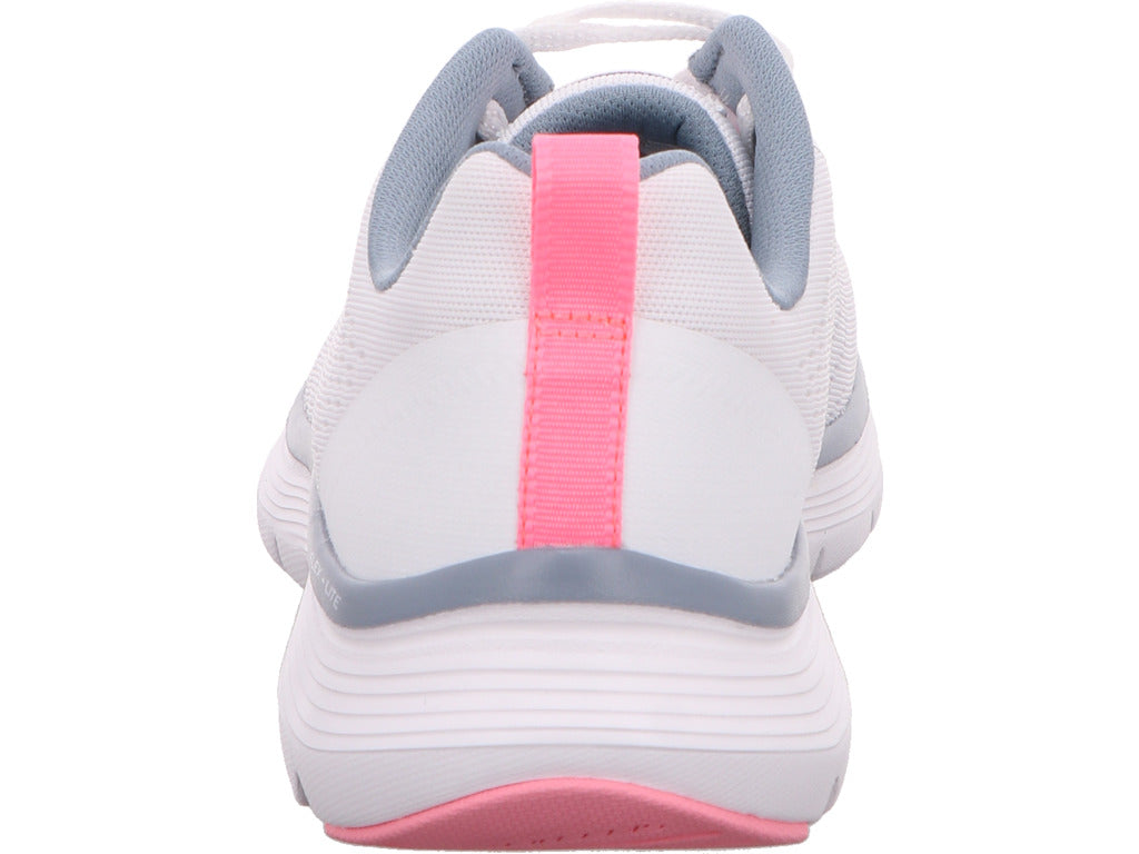Skechers Damen Sneaker Flex Appeal 5.0 in weiß-bunt-kombiniert