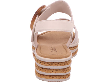 Gabor Damen Sandalette  in weiß
