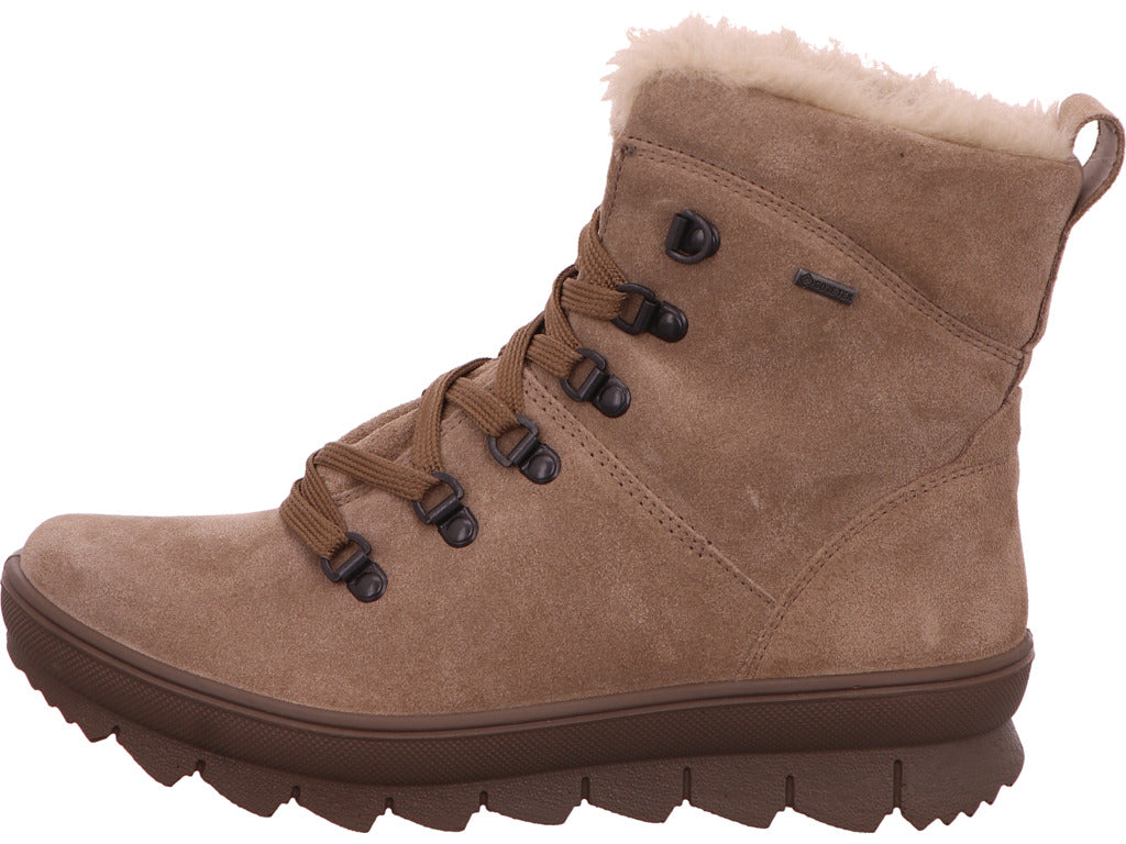 Legero dameslaarzen Novara in beige