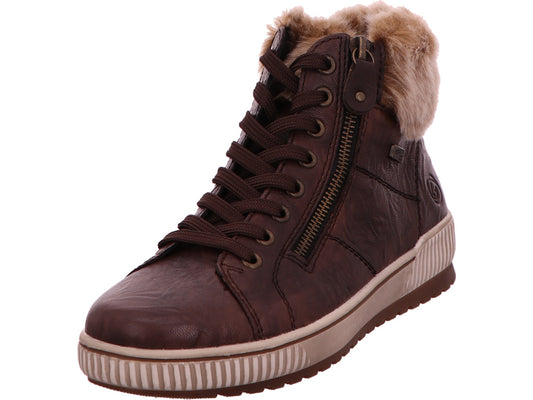 Remonte dameslaarzen in donkerbruin