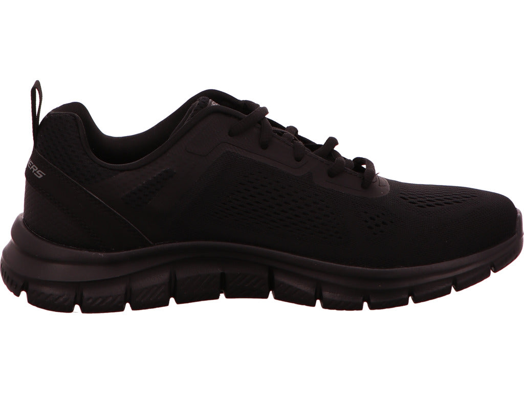 Skechers herensneaker Track - Broader in zwart