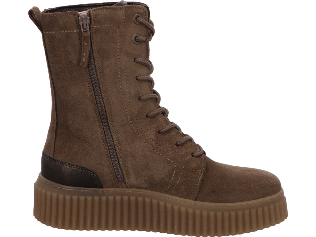 Marc O'Polo dameslaarzen in taupe