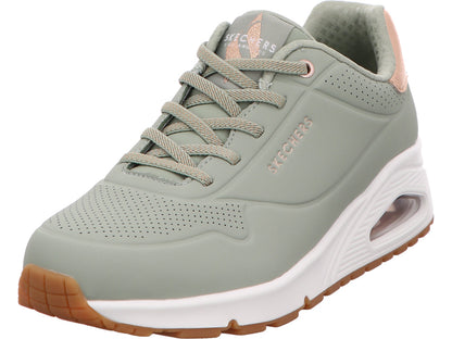 Skechers damessneakers Uno - Shimmer Away in groen
