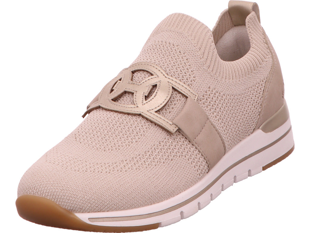 Remonte Damen Sneaker  in beige-kombiniert