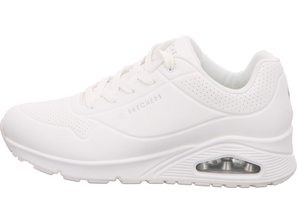 Skechers Damen Sneaker Uno-Stand On Air in weiß