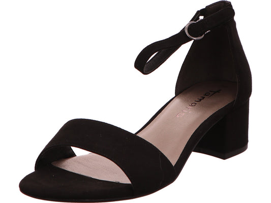 Tamaris Damen Sandalette  in schwarz