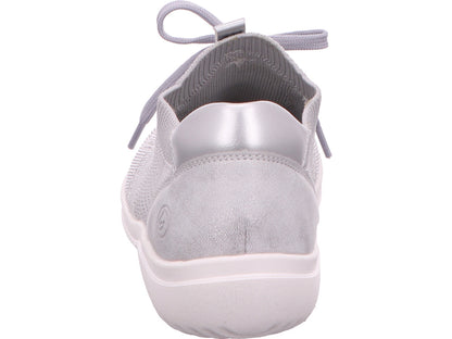 Remonte damessneakers in zilverkleurige uitvoering