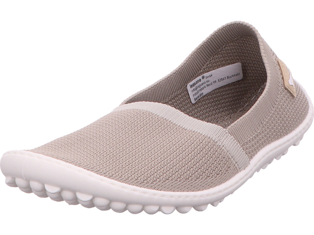 Leguano damessneakers in lichtgrijs