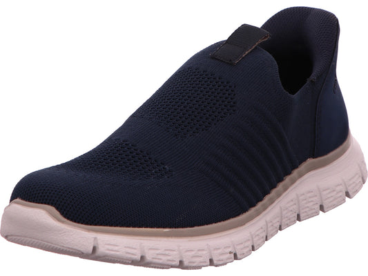 Rieker herenpantoffels in donkerblauw