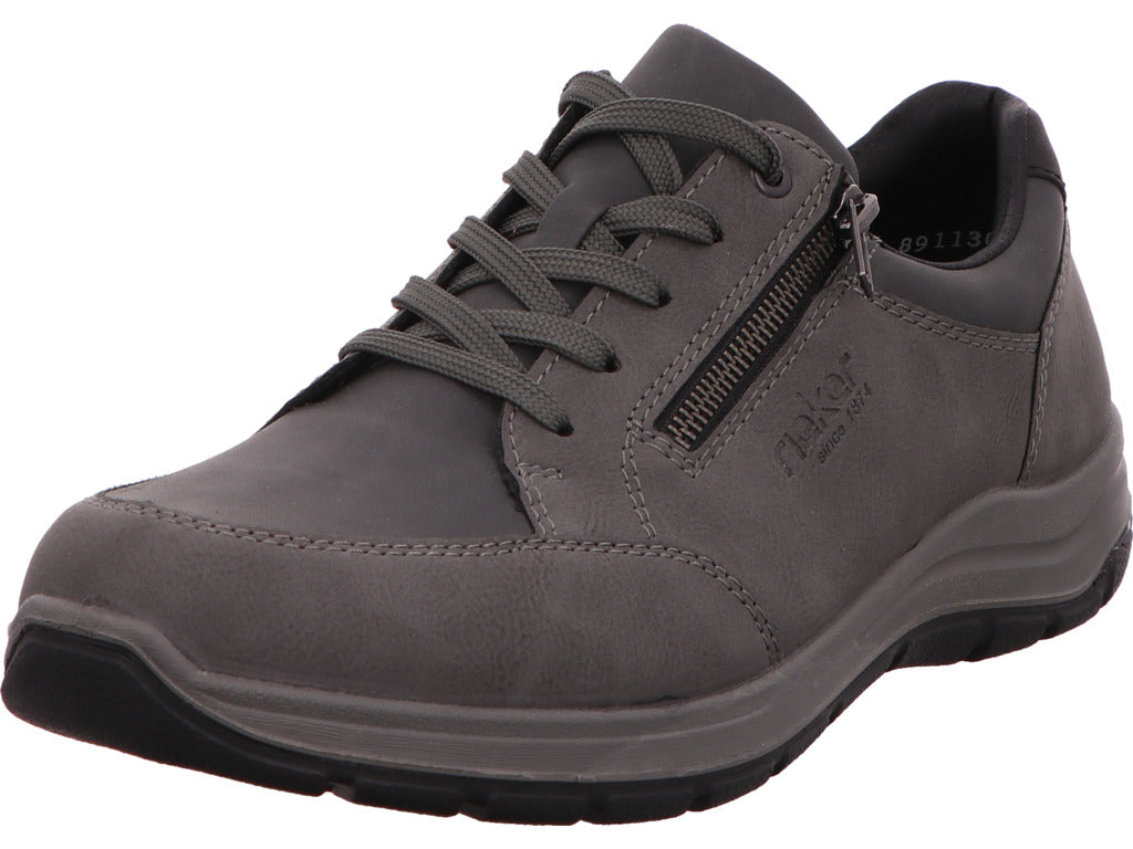 Rieker Herren Halbschuh  in grau-bunt-kombiniert