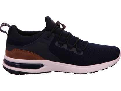 Bugatti Herren Sneaker  in blau-bunt-kombiniert