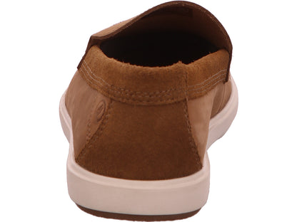 Clarks Herren Slipper  in braun-kombiniert