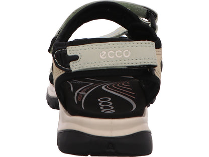 Ecco Damen Sandalette Offroad Yucatan in grün-bunt-kombiniert