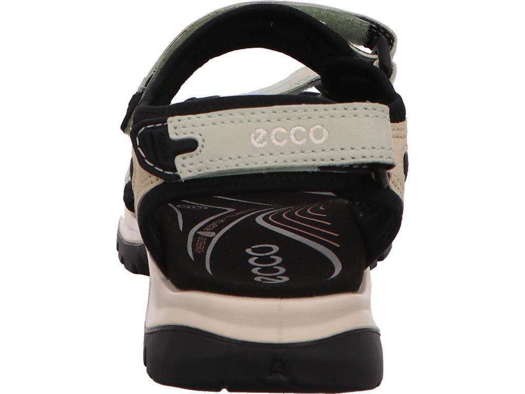 Ecco Damen Sandalette Offroad Yucatan in grün-bunt-kombiniert