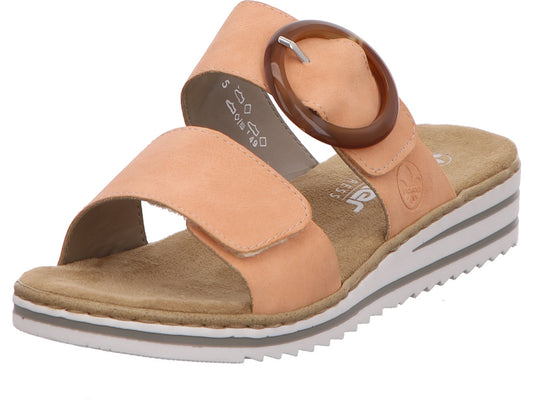 Rieker Damen Pantolette  in orange
