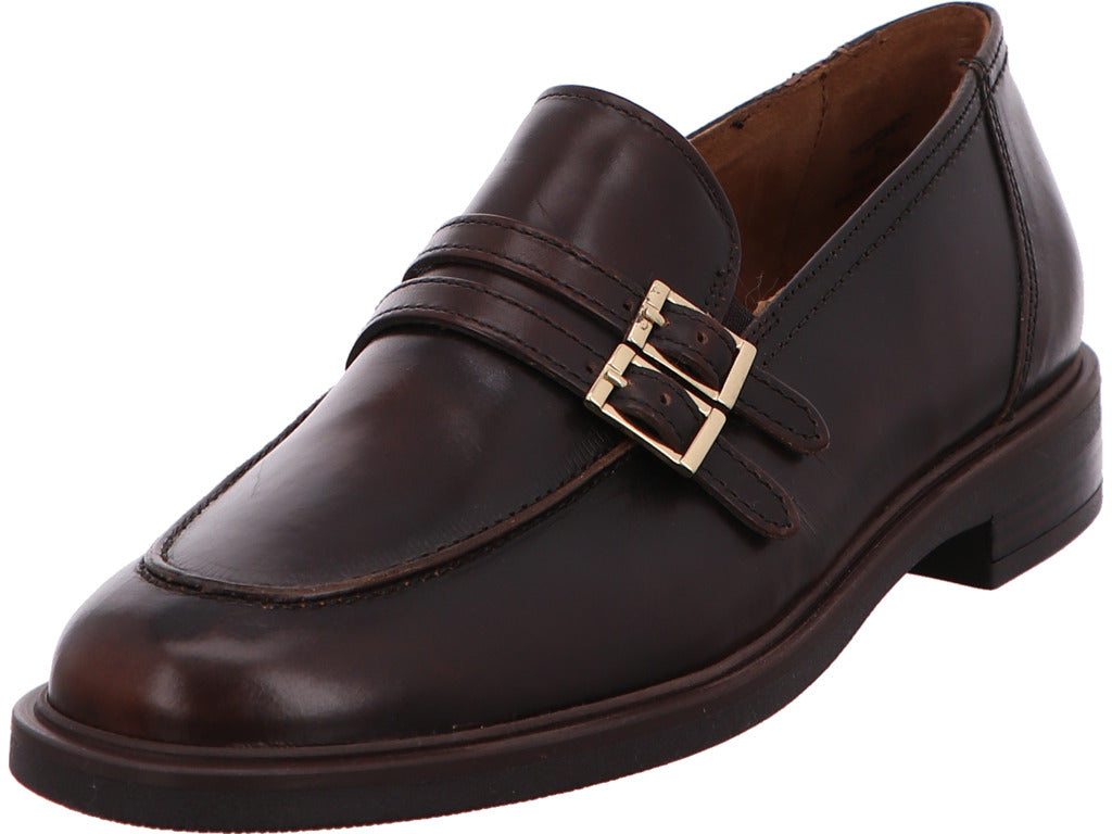 Paul Green Damen Slipper  in dunkelbraun