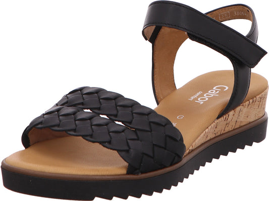 Gabor Comfort Damen Sandalette  in schwarz