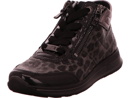 Ara Damen Stiefel Osaka 2.0 in schwarz-bunt-kombiniert