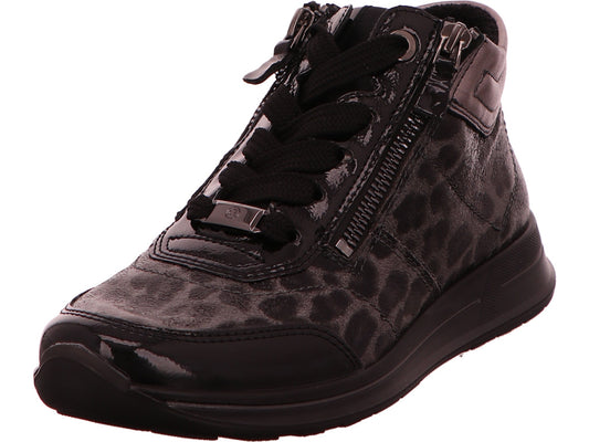 Ara Damen Stiefel Osaka 2.0 in schwarz-bunt-kombiniert