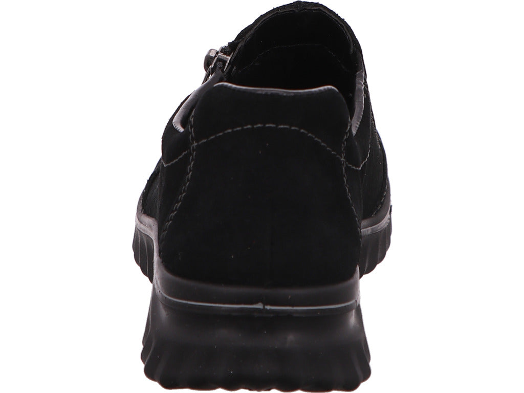 Rieker Damen Slipper  in schwarz
