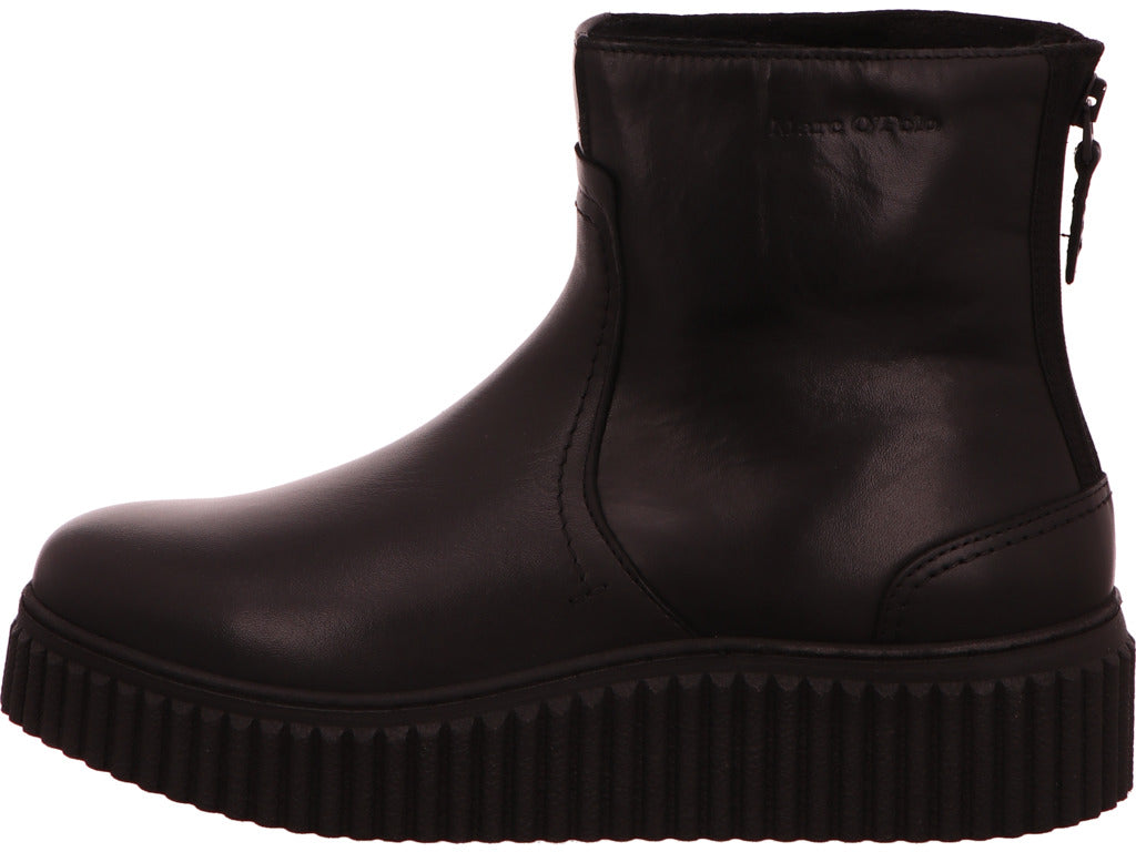 Marc O'Polo dameslaarzen in zwart