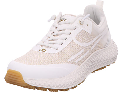 tenhaag Damen Sneaker  in weiß-bunt-kombiniert