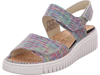 Waldläufer Damen Sandalette H-Willow in grau