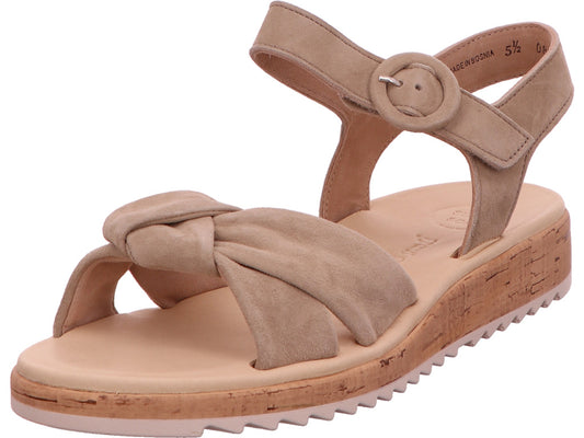 Paul Green Damen Sandalette  in hellbeige