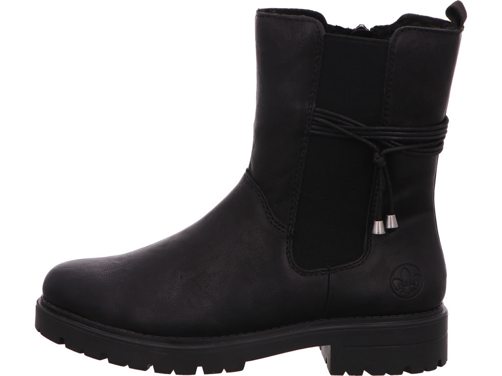 Rieker Damen Stiefel  in schwarz