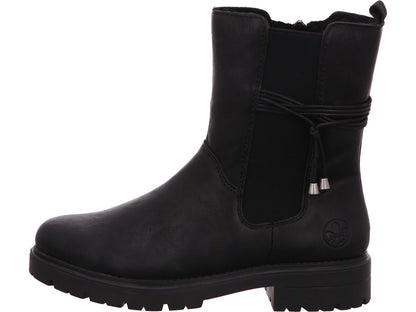 Rieker Damen Stiefel  in schwarz