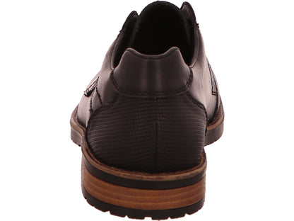 Rieker Herren Schnürschuh  in schwarz