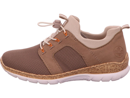 Rieker Damen Sneaker  in braun-bunt-kombiniert