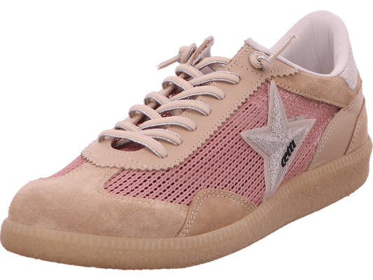 Cetti Damen Sneaker C1385 Sra in beige-bunt-kombiniert