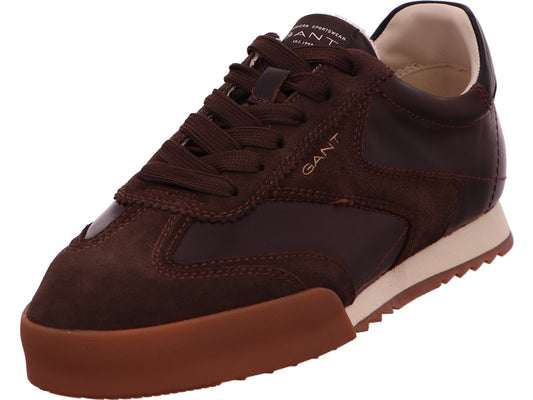 Gant heren Cuzmo sneakers in bruin-combinatie