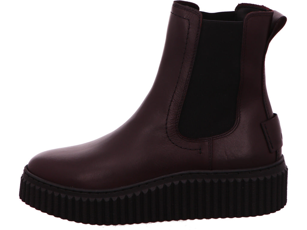 Marc O'Polo dameslaarzen in donkerrood