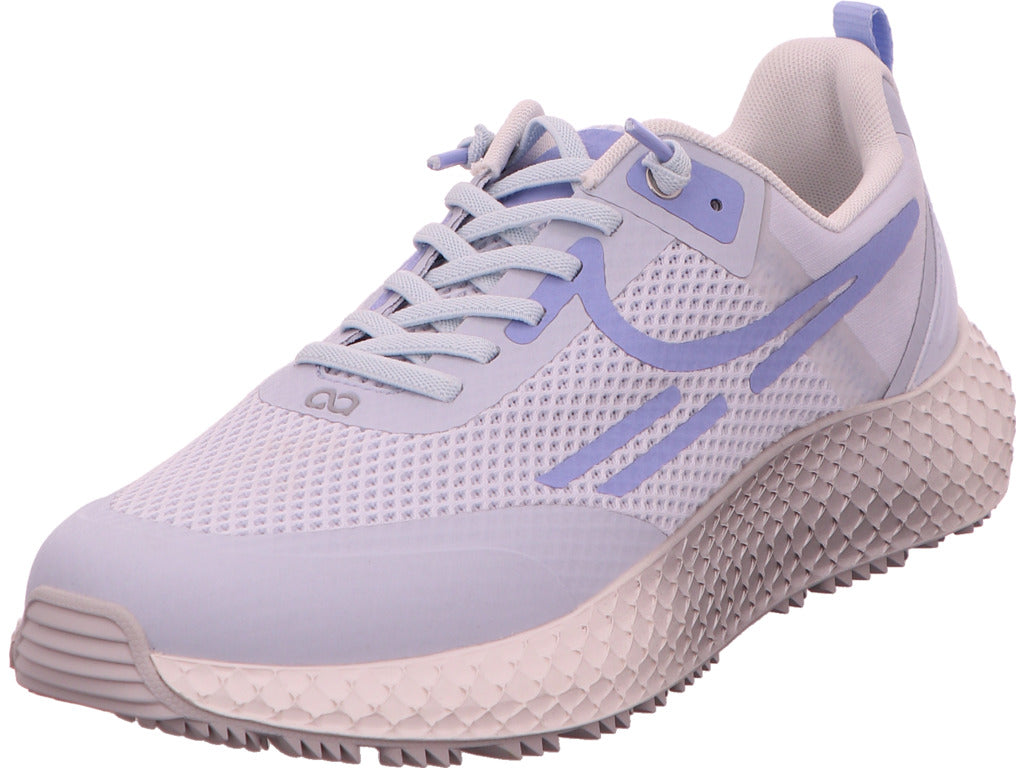 tenhaag Damen Sneaker  in blau-bunt-kombiniert