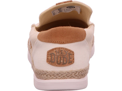 Hey Dude Herren Slipper Harbor Lo Loafer Espadrille in beige