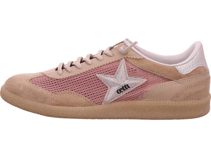 Cetti Damen Sneaker C1385 Sra in beige-bunt-kombiniert