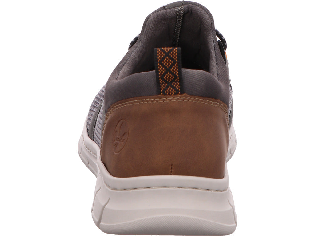Rieker Herren Sneaker  in grau-bunt-kombiniert